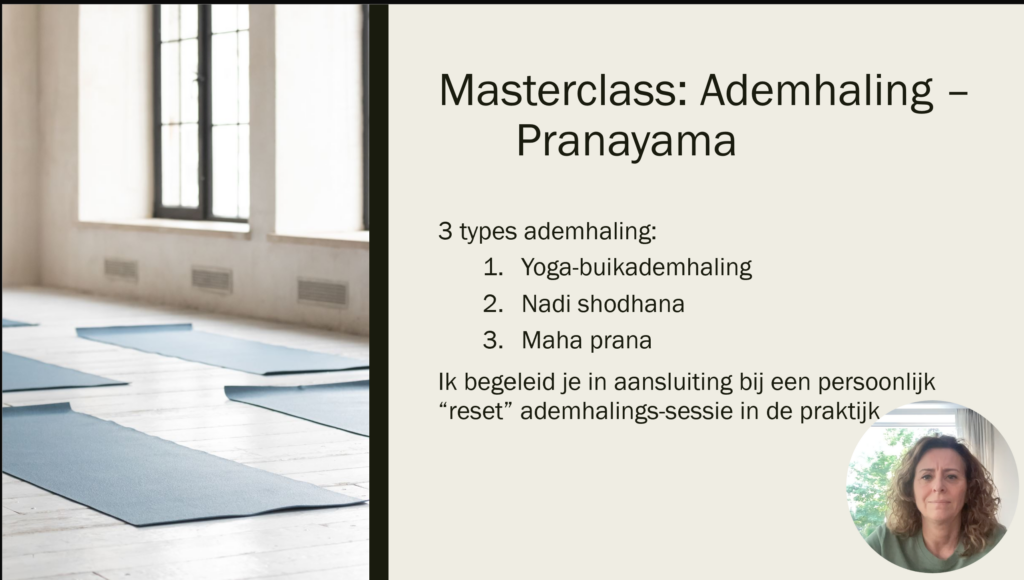 masterclass ademhaling en meditatie